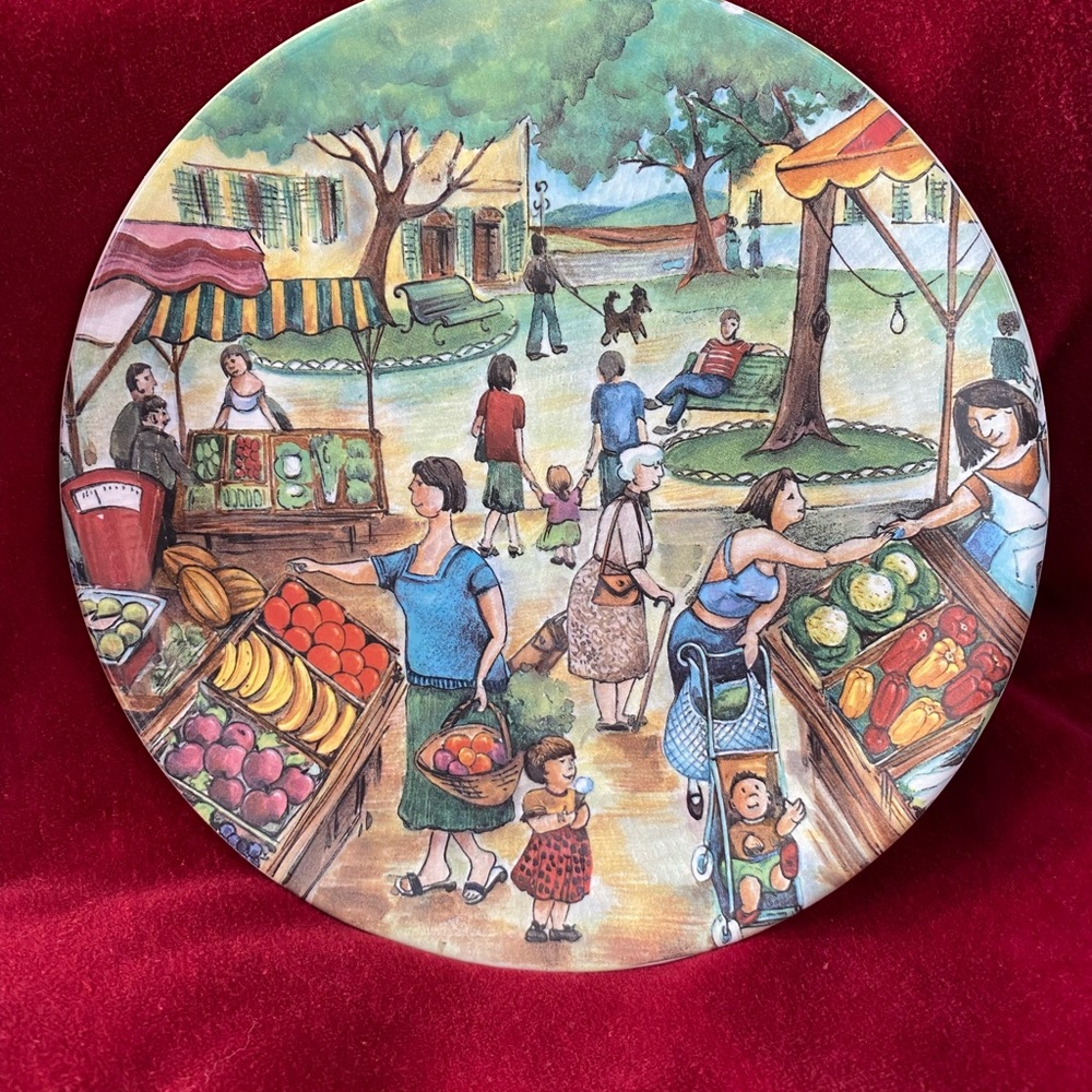 Vintage Brunelli Plate 8”